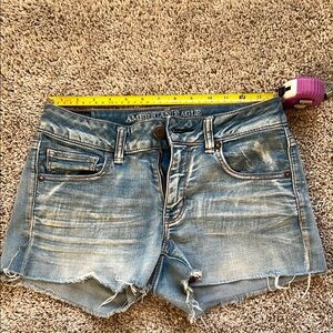 American Eagle Outfitters Women's Blue Denim Shorts